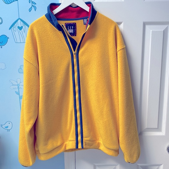 Vintage Gap Arctic Light Fleece Full Zipper Two Pockets Men's Jacket Size Large - Picture 8 of 10